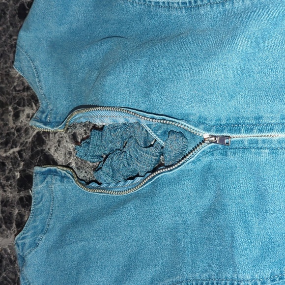 Denim Jumpsuit - Picture 5 of 12